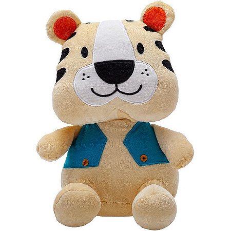 Pelúcia Tigre Amigos Da Floresta 34cm