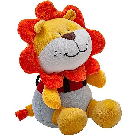 Pelucia Leao Amigos Da Floresta 34cm