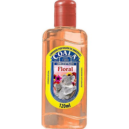 Limpador Perfumado Coala Essências Floral 120ml - Pacote Com 3 Unidades