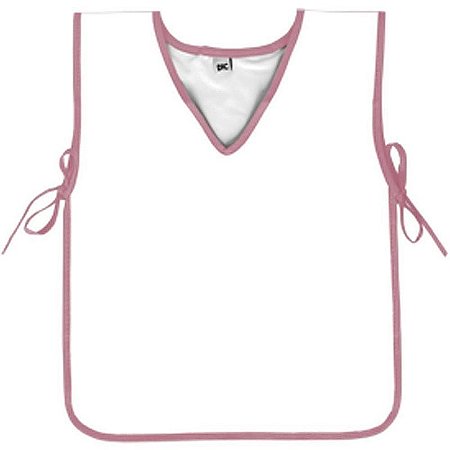 Avental Escolar Liso Rosa 39x76cm