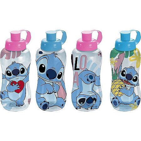 Squeeze Stitch Sleeve Pet 550ml - Garrafa Com Suporte Para Gelo)