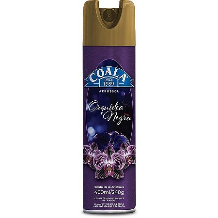 Odorizador De Ambiente Coala Orquídea Negra 400ml/240g Aerossol