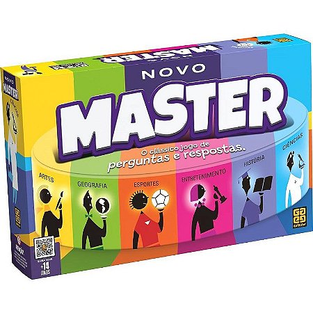 Jogo De Tabuleiro Master Perguntas E Respostas