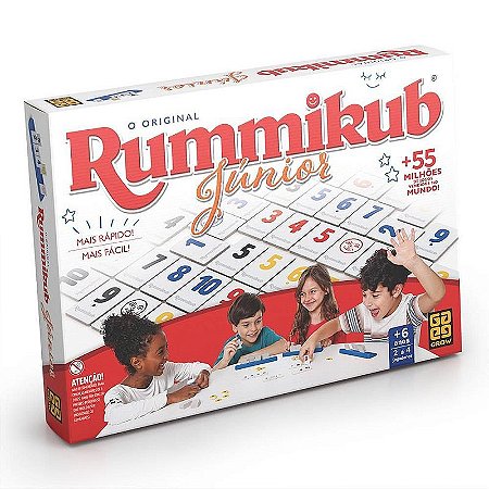 Brinquedo Diverso Rummikub Jr