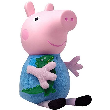 Boneco E Personagem George Pig 32cm