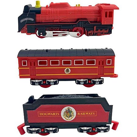 Locomotiva Harry Potter Ferrovia Mágica 13 Peças