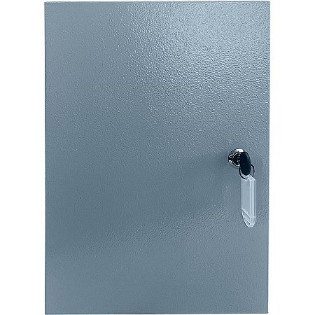 Claviculário Armário Com 60 Chaves Cinza Resistente