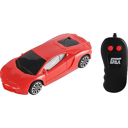 Carrinho Controle Remoto Pop Racer Garagem Sa Com 3 Funções