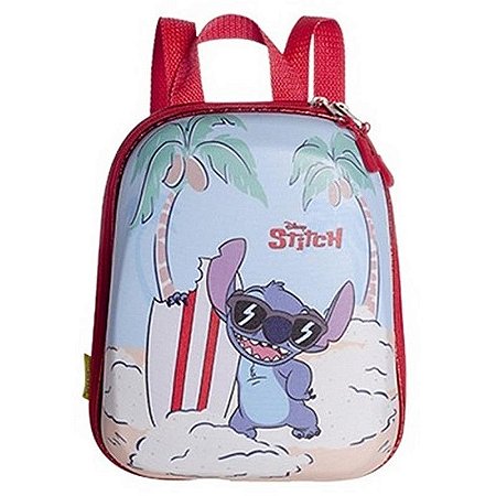 Mochila Infantil Stitch Praia Pequena