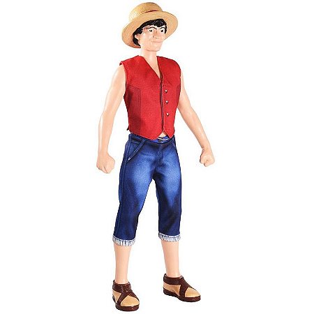 Boneco E Personagem One Piece Luffy 46cm.