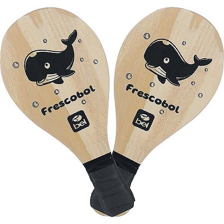 Brinquedo Diverso Frescobol Kit Infantil - Raquete De Praia Com Bolinha E Sacola