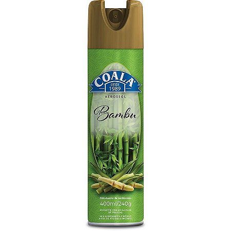 Odorizador De Ambiente Coala Bambu 400ml/240g Aerossol