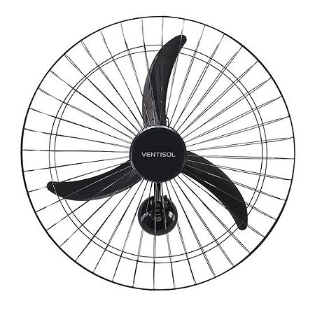 Ventilador De Parede Ventisol New Premium 60cm Preto 127v