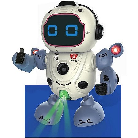Robo Dance Com Luzes E Sons