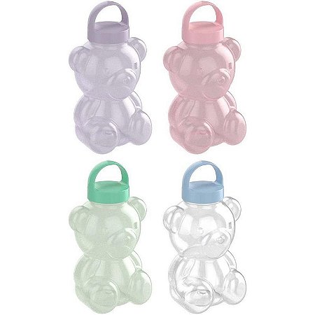 Garrafa Plástica Urso 3d (s)