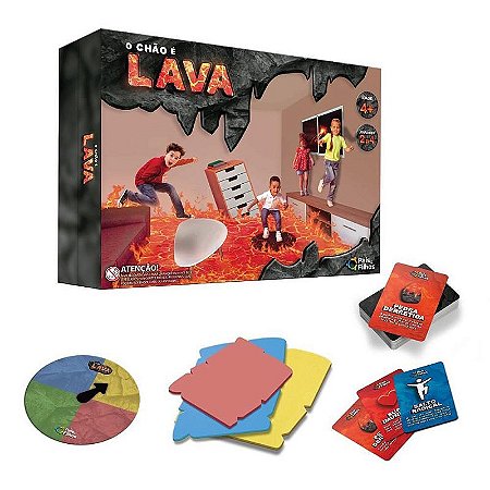 Jogo De Tabuleiro O Chão é Lava Top Line