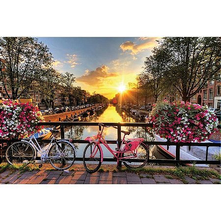 Quebra-cabeça Cartonado Amsterdam Premium 500 Peças
