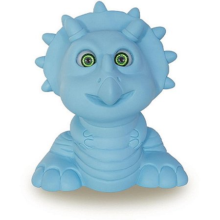 Dinossauro Triceratopo Baby 14cm Vinil Sortido Macio E Atóxico