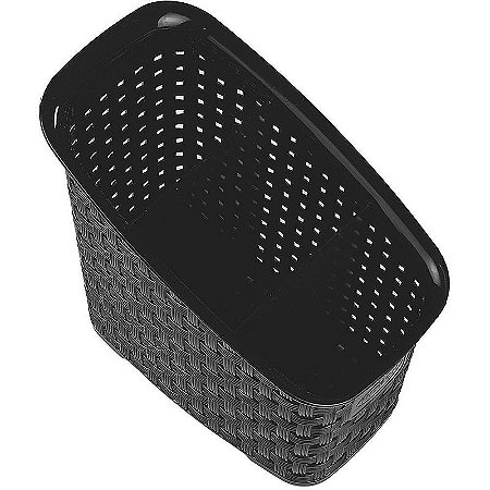 Organizador Rattan Multiuso Pt 16x11x17,8