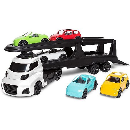 Caminhão Invictus Super Cegonheiro Com 5 Carros