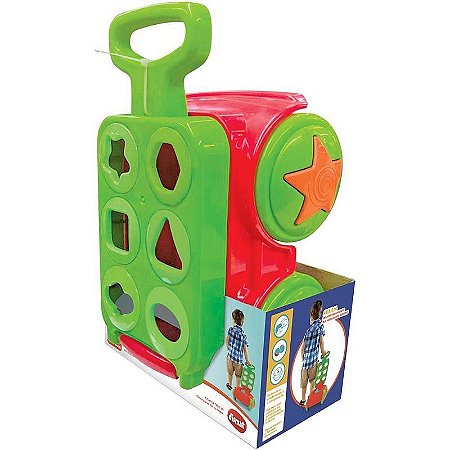 Brinquedo Educativo Amicãozinho Pedagógico 7 Peças