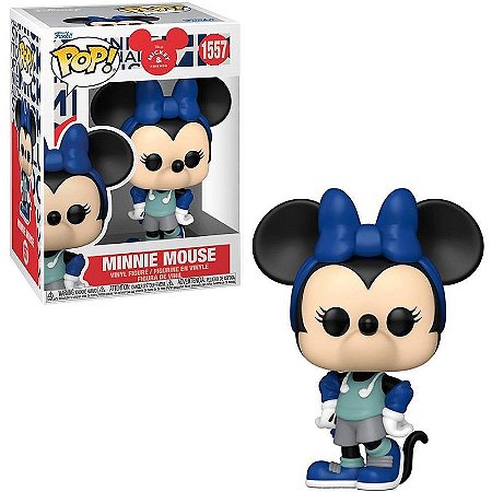 Boneco Funko Pop Minnie Mouse Com Roupa De Corrida Disney