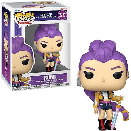 Boneco E Personagem Funko Pop Guerr Do K-pop Rumi