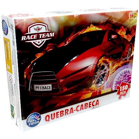 Quebra-cabeça Cartonado Premium Race 150 Peças