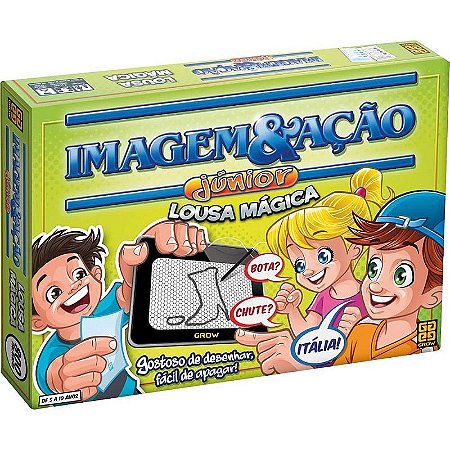 Jogo De Tabuleiro Imagem E Ação Jr Lousa Mágica