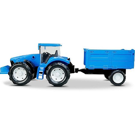 Trator Traçado Com Carreta Basculante 50cm