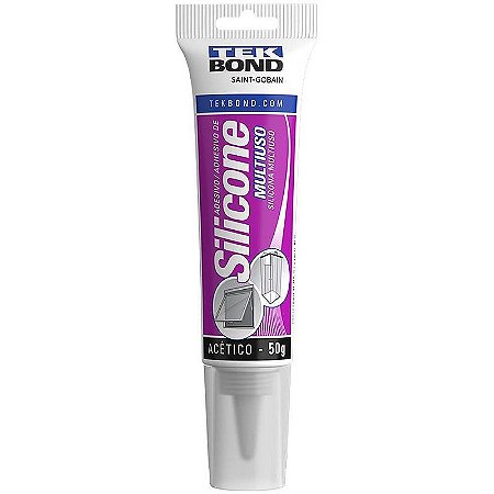 Adesivo De Silicone Acético 50g