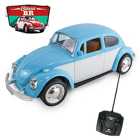 Carrinho Controle Remoto Classic Br 22cm Com Bateria Recarregável
