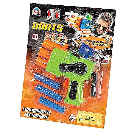 Lançador X Darts Plt 1 Com 3 Dardos
