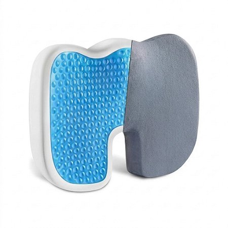 Almofada Gel Anatômica Protetora Cóccix Saúde Assento