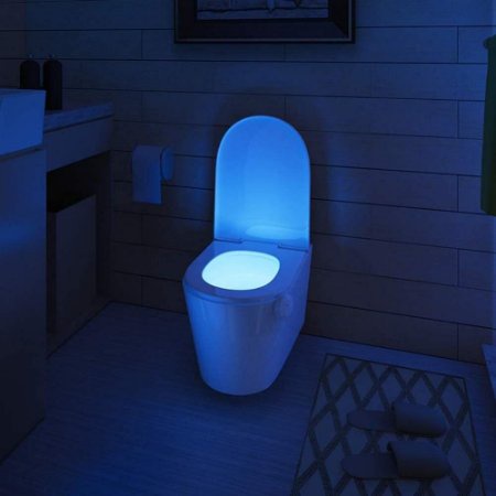 Luz Led Com Sensor Para Vaso Sanitario Light Bowl