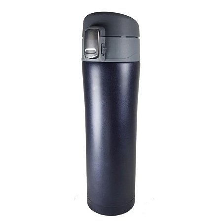 Garrafa Termica 500ml Aço Inox Inquebravel Vacuum Cor:azul