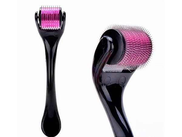 Dermaroller 540 Agulhas Micro Skin Roller Tratamento Facial