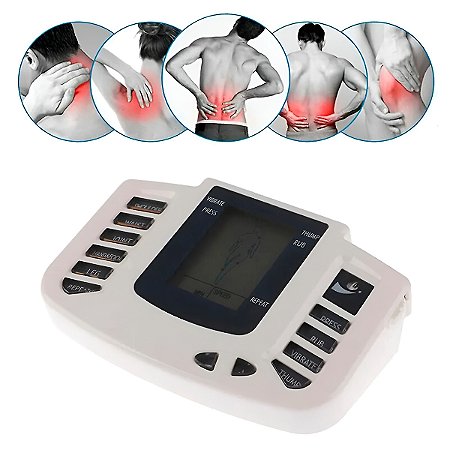 Aparelho De Massagem Choque Fisioterapia Com Eletrodos