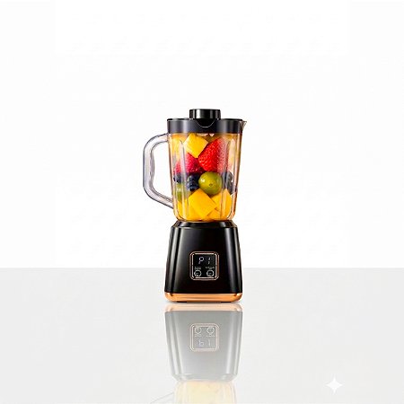 Mini Liquidificador Compacto Portátil Recarregável Cor:preto