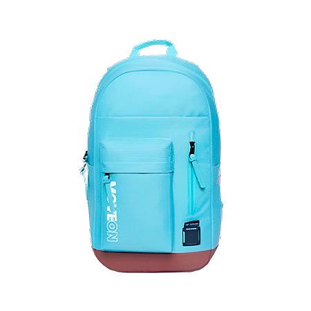Mochila Unissex Juvenil Cores Escolar Viagem Cor:verde Claro