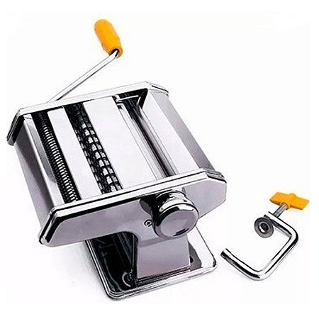 Maquina Manual De Macarrão Caseira 3 Tipos De Massa Aço Inox