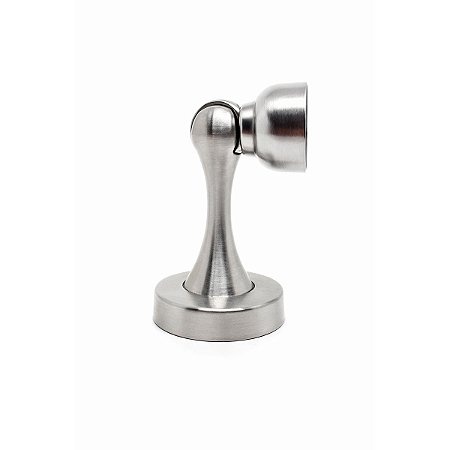 Trava Magnética Batente Porta Aço Inox Fixador Anticolisão