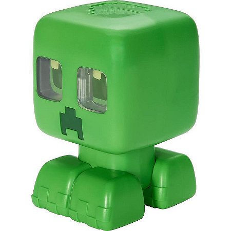 Boneco E Personagem Minecraft Creeper Som E Luz