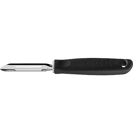 Descascador De Batatas Inox Com Cabo Preto