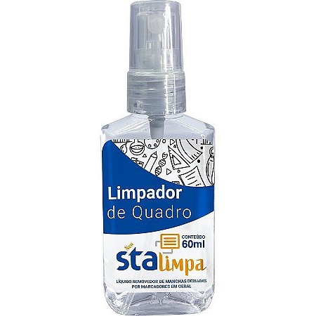 Produto Para Limpeza - Limpador Para Quadro Branco 60ml