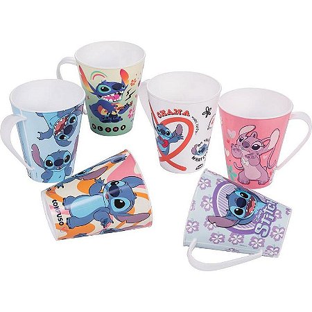 Copo Decorado Stitch 360ml