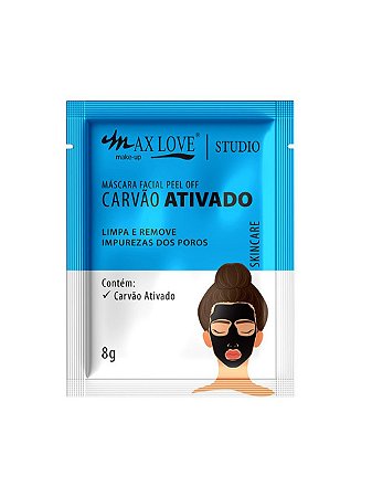 MASCARA SACHE CARVAO ATIVADO 8GR MAX LOVE