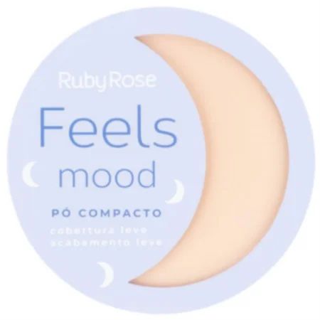PO COMPACTO FEELS MOOD RUBY ROSE - COR PC04