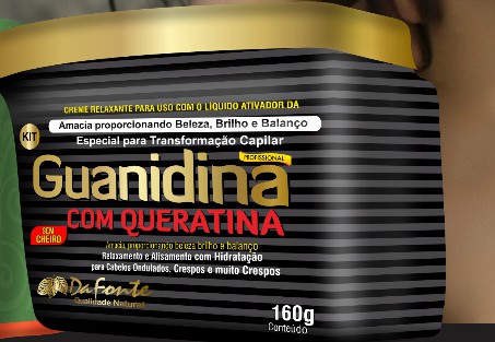 GUANIDINA DA FONTE C/ QUERATINA GOLD LOUISE 160G