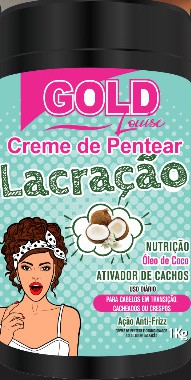 CREME DE PENT/COND LACRACAO GOLD LOUISE 1KG